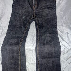 Faded Glory Women's Boot Cut Jeans - Dark Gray Wash